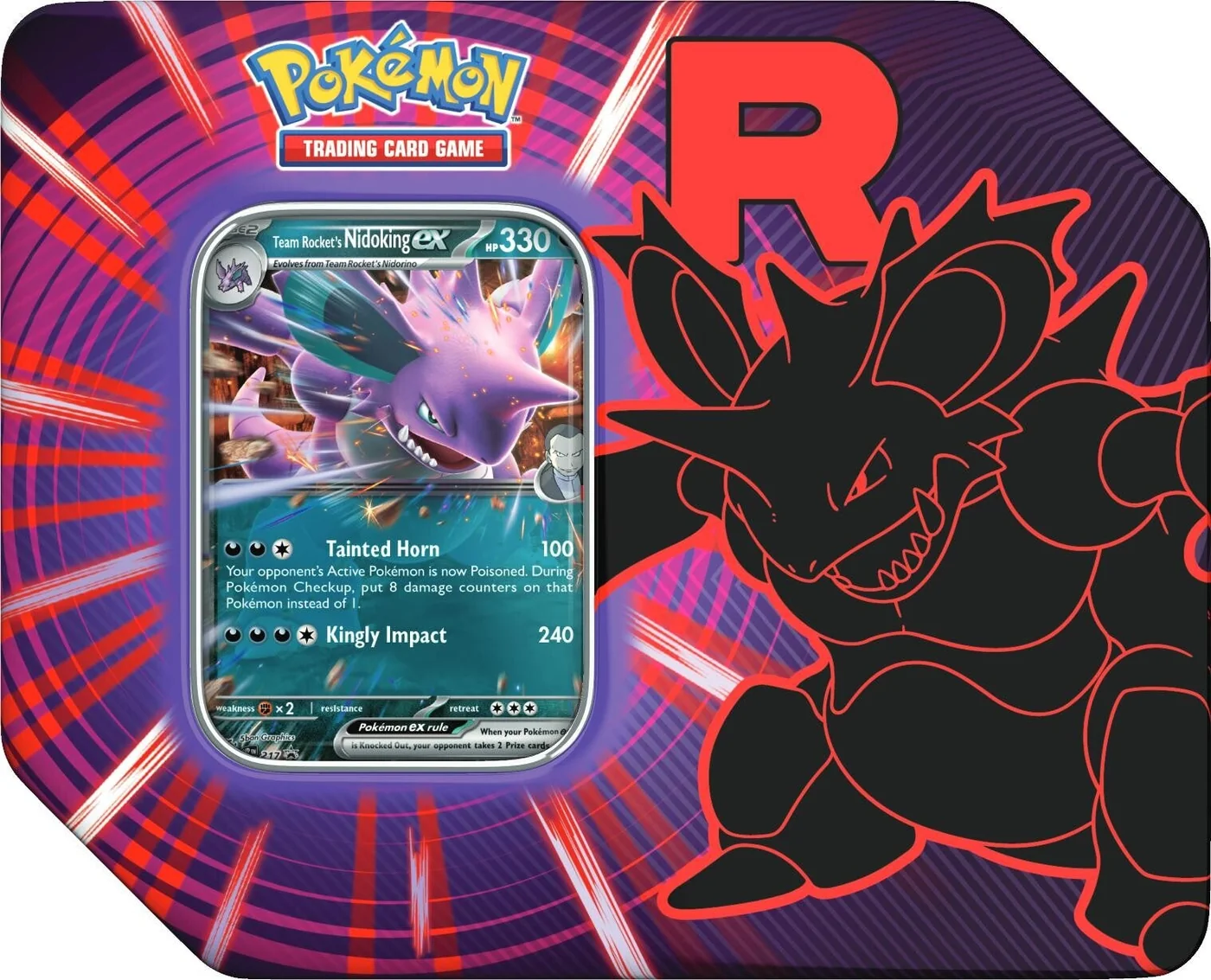 Lata Nidoking Team Rocket - Destined Rivals